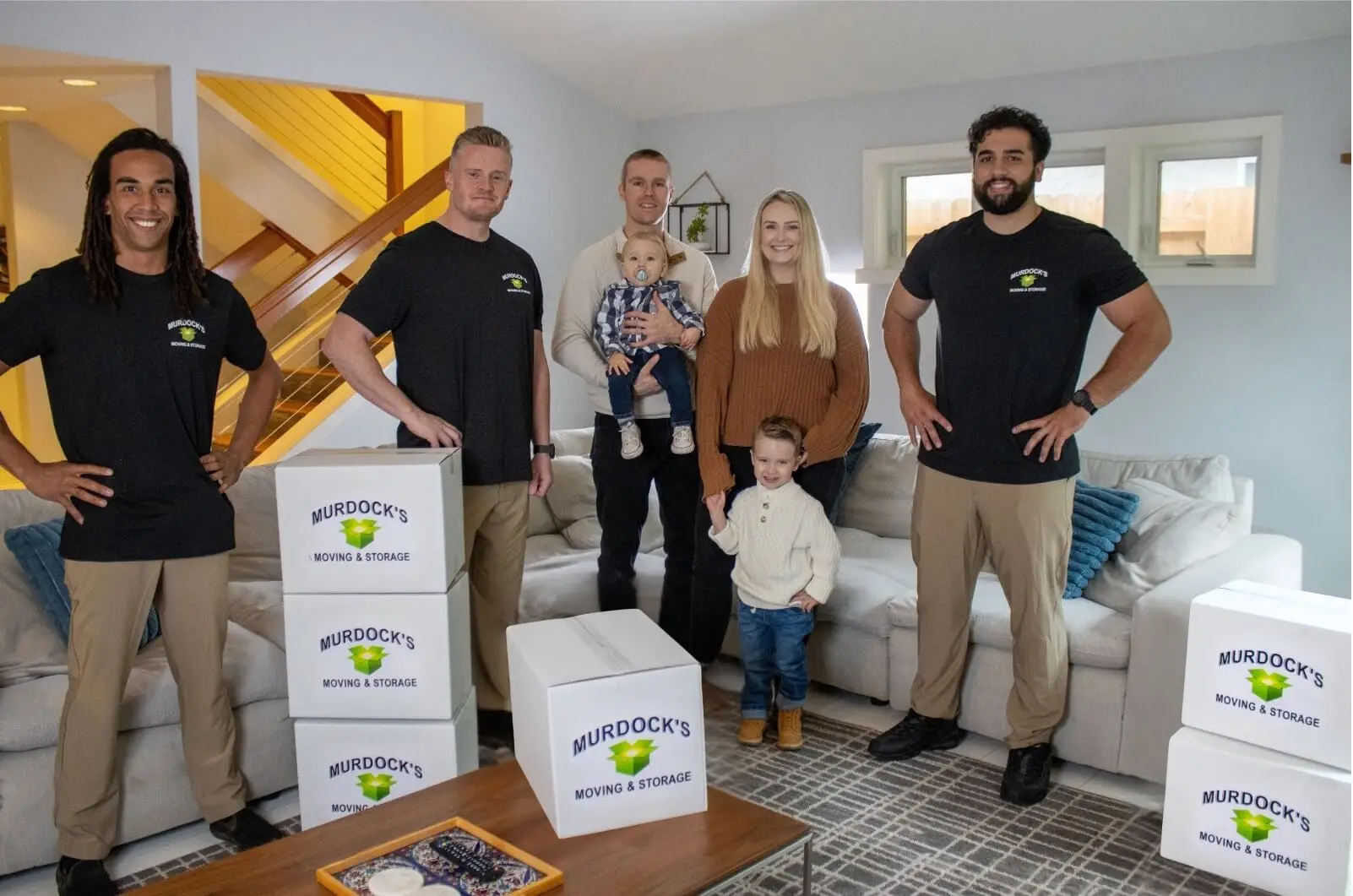 Murdock's Moving & Storage team serving Chico, Yuba City, Oroville & Sacramento